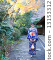 Kimono bamboo grove 1 Autumn leaves 1 13153312