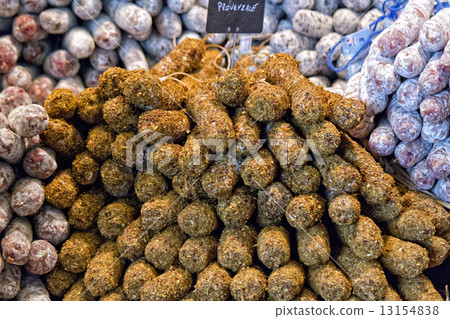 salami on stand 13154838