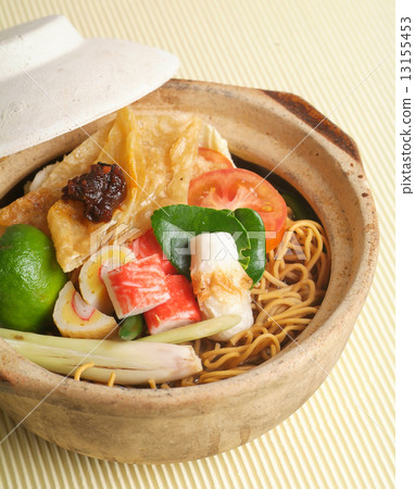 Claypo noodles. asia food Claypo noodles. asia food 13155453