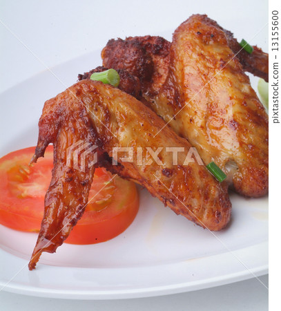 chicken wings with background 13155600
