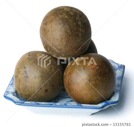 Arhat fruit. (lo han kuo) On Background 13155781