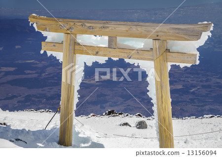 富士宮口山山torii鳥居 13156094