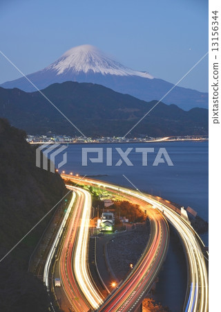 Fuji seen from the passed pass Fuji seen from the passed pass 13156344