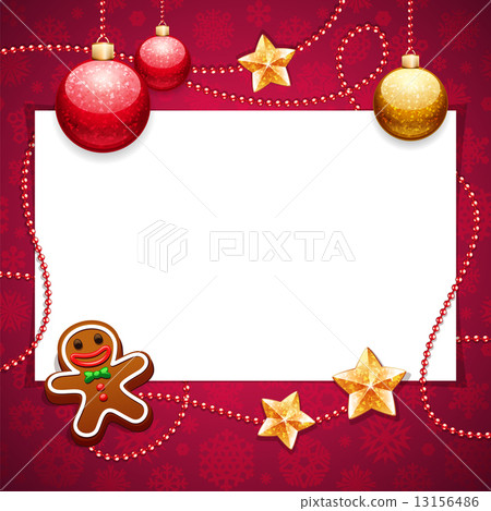 Red Christmas Background with Copy Space Red Christmas Background with Copy Space 13156486