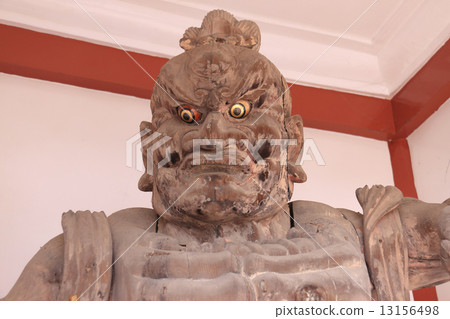 四國佛第二張票“極樂寺”Nibaemon皇帝雕像 13156498