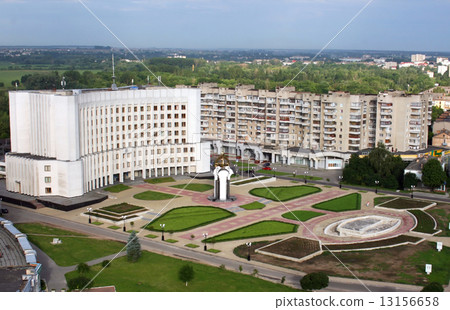 Lutsk, Ukraine - aerial view 13156658