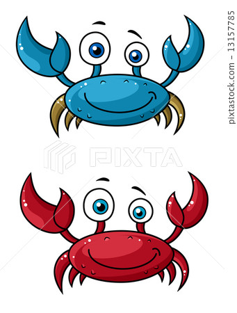 cartoon blue crab