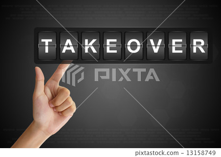 hand pushing takeover on Flip Board 13158749