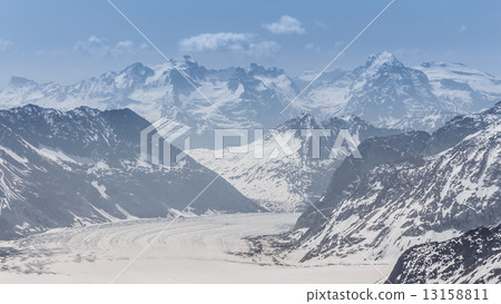 Aletsch Glacier in the Jungfraujoch, Alps, Switzerland Aletsch Glacier in the Jungfraujoch, Alps, Switzerland 13158811