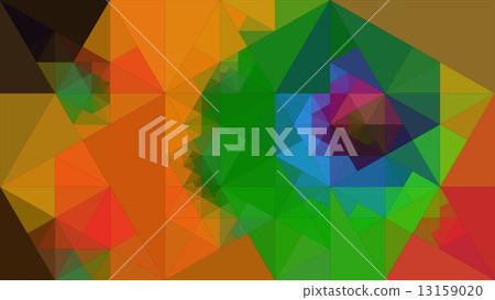 Abstract Background Of Triangles 13159020