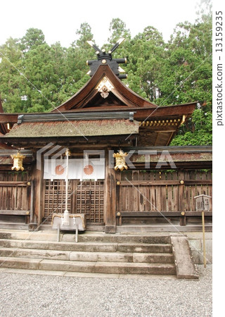 熊野神社的主殿(和歌山縣田邊神社主殿) 熊野神社的主殿(和歌山縣田邊神社主殿) 13159235