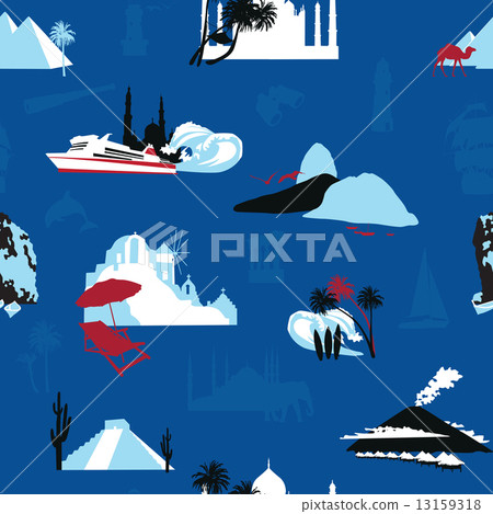 cruise travel background  13159318