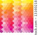 colorful hexagon pattern background 13160218