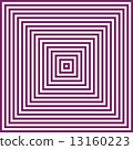 vector purple and white abstract illusion square background 13160223