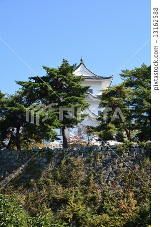 Iga Ueno Castle in early autumn 13162588