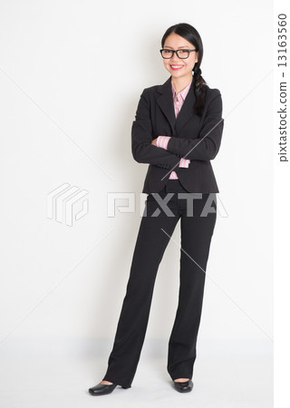 Cool Asian business woman 13163560