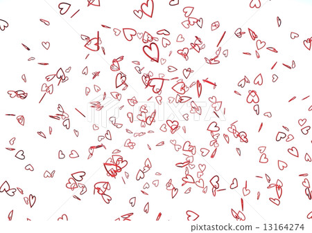 Red hearts Valentine's day background. Red hearts Valentine's day background. 13164274
