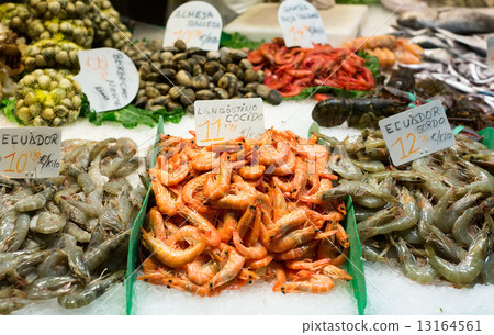 fresh raw marine products 13164561