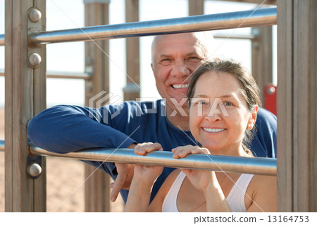 Healthy mature couple Healthy mature couple 13164753