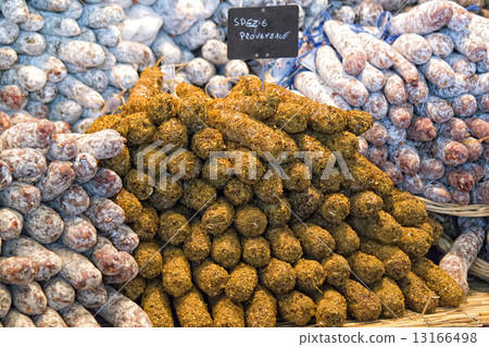 salami on stand 13166498