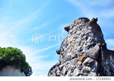 Soft stone waterway tower 13166601