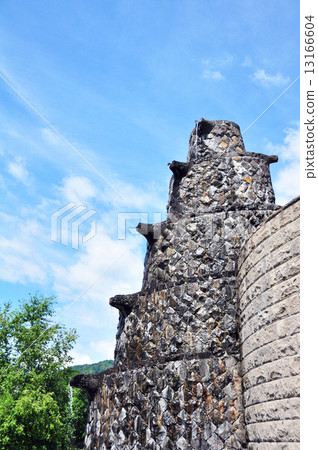 Soft stone waterway tower 13166604