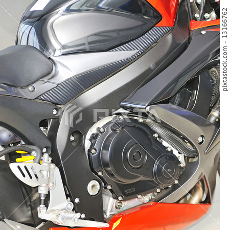 motorcycle engine close-up motorcycle engine close-up 13166762
