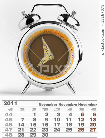 2011 november calendar 13167079