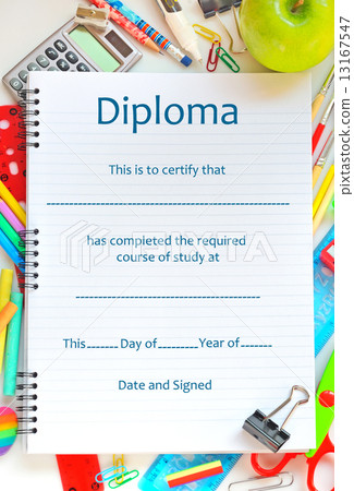 School Diploma 13167547