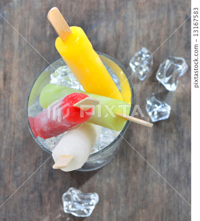 fruit ice pops 13167583