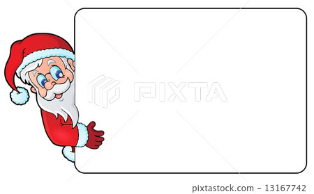 Frame with Santa Claus theme 3 - Stock Illustration [13167742] - PIXTA