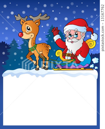 Small frame with Santa Claus 8 - Stock Illustration [13167762] - PIXTA