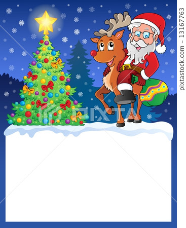 Small frame with Santa Claus 9 - Stock Illustration [13167763] - PIXTA