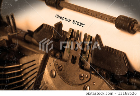 Old typewriter with paper Old typewriter with paper 13168526