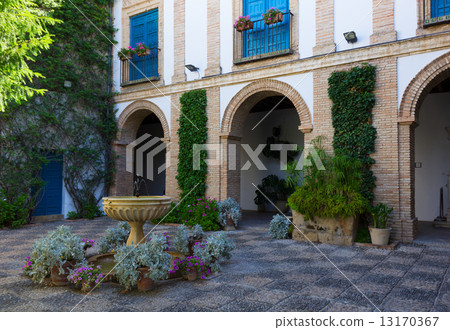 Courtyard of a house in Cordoba, Spain Courtyard of a house in Cordoba, Spain 13170367