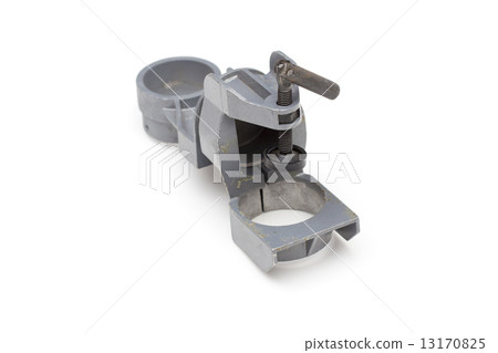 clamp on the white background clamp on the white background 13170825