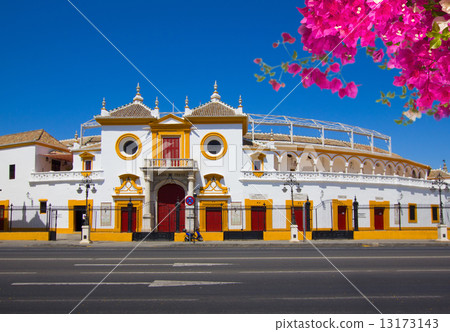 The bull arena of Seville, Spain The bull arena of Seville, Spain 13173143