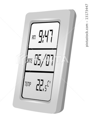 date time clock - Stock Illustration [13173447] - PIXTA