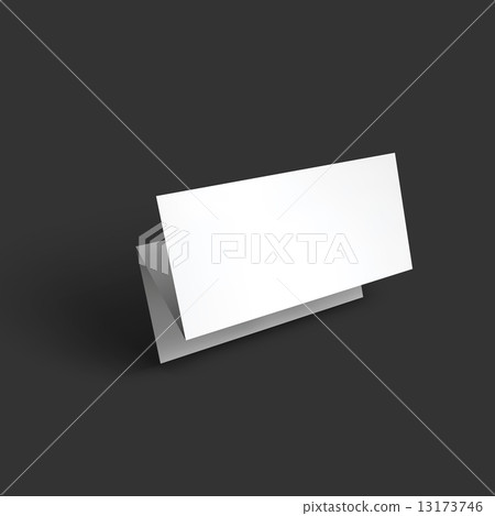 Blank trifold paper brochure mockup. 13173746
