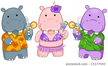 Hawaiian Hippos Hawaiian Hippos 13177443