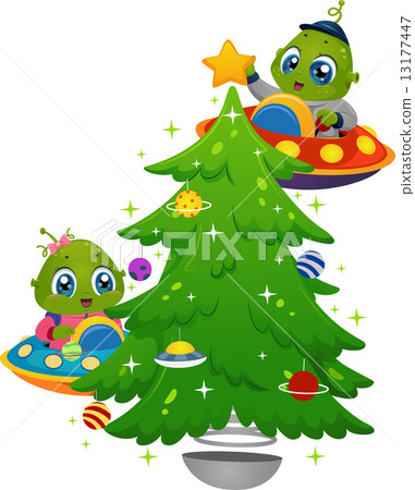 Aliens Christmas Tree Aliens Christmas Tree 13177447