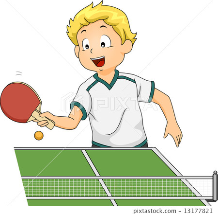 Table Tennis Boy 13177821