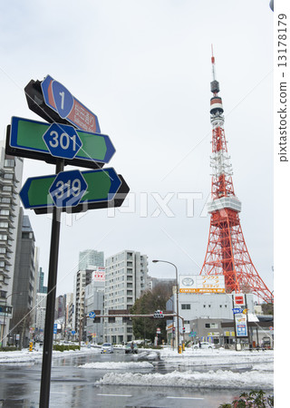 下大雪 積雪 下雪 13178179