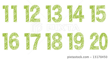 蠟筆觸摸數字 13178450