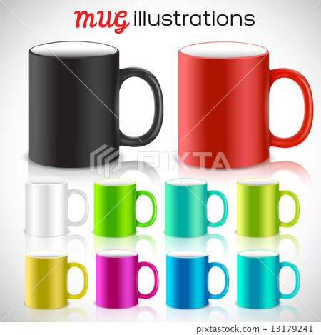 abstract art design for print on a cup. Vector illustration conc 13179241