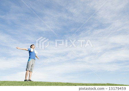 man running man running 13179459