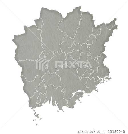 岡山縣地圖 岡山縣地圖 13180040