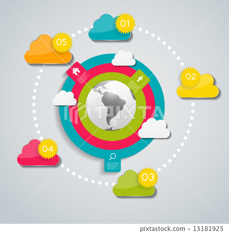 Cloud Computing Concept Vector Illustration - Stock Illustration ...