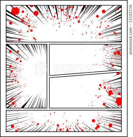 漫畫集中線漆 13182156