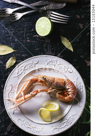 Cooking langoustine 13183044